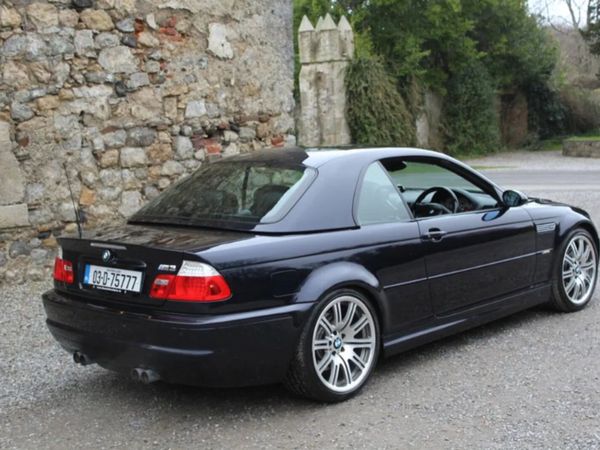 BMW M3 Convertible, Petrol, 2003, Black