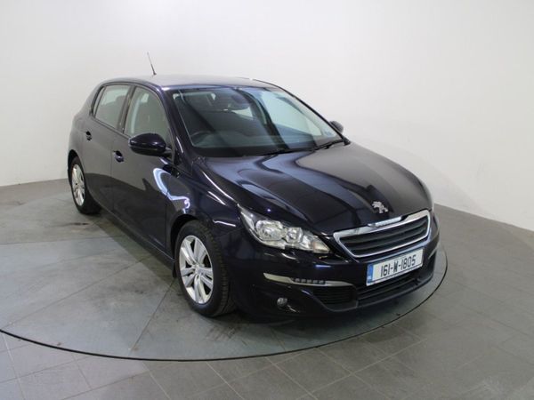 Peugeot 308 Hatchback, Diesel, 2016, Blue