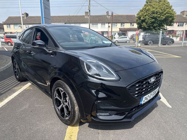 Ford Puma MPV, Petrol Hybrid, 2024, Black