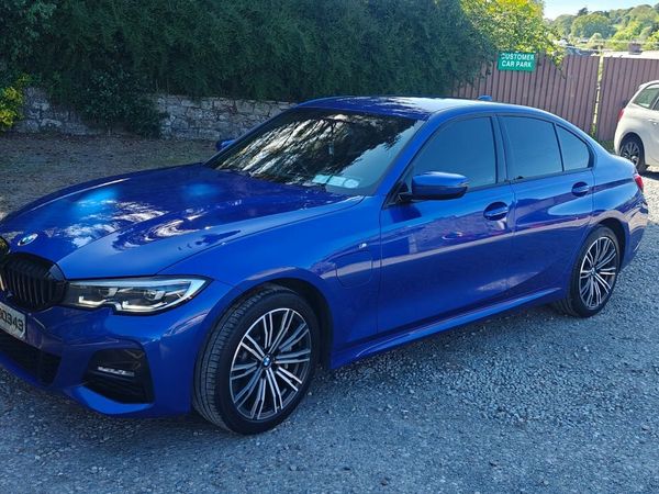 BMW 3-Series Saloon, Petrol Plug-in Hybrid, 2020, Blue