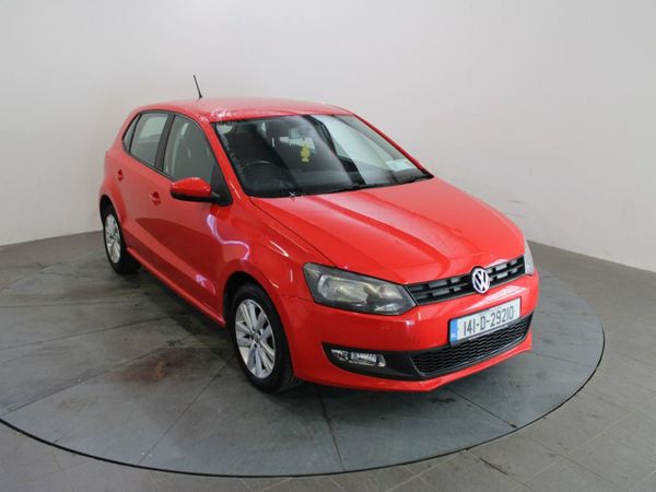 Volkswagen Polo Hatchback, Petrol, 2014, Red