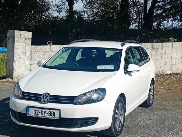 Volkswagen Golf Estate, Diesel, 2013, White