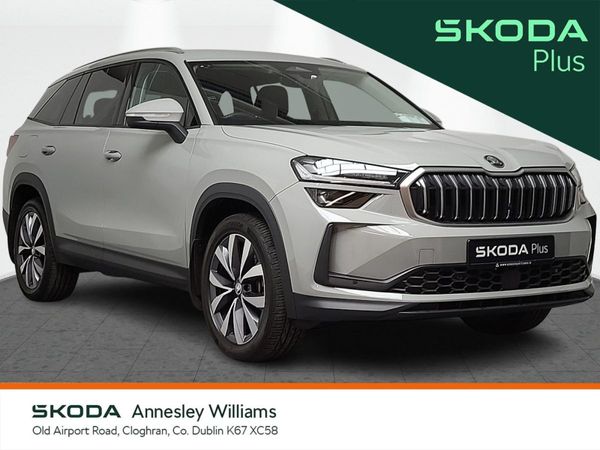 Skoda Kodiaq SUV, Petrol Hybrid, 2024, Grey
