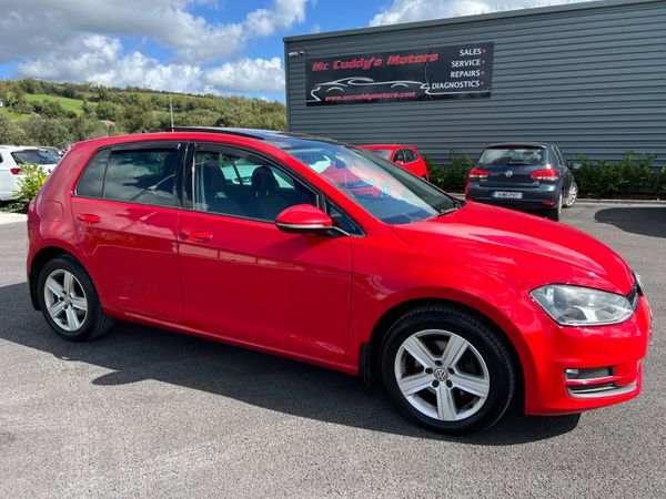 Volkswagen Golf Hatchback, Diesel, 2016, Red