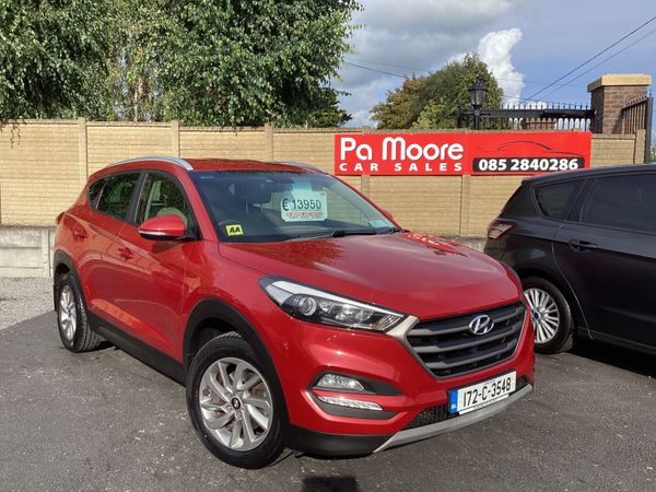 Hyundai Tucson SUV, Diesel, 2017, Red