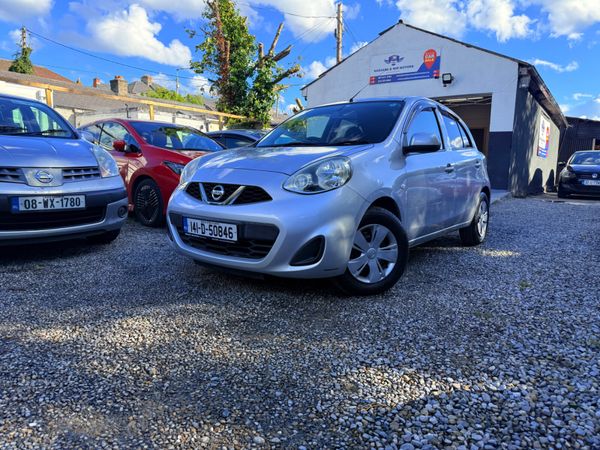 Nissan March Hatchback, Petrol, 2014, Silver