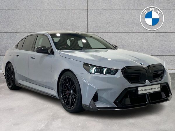 BMW M5 Saloon, Petrol Plug-in Hybrid, 2024, Grey