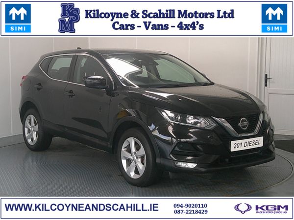 Nissan Qashqai SUV, Diesel, 2020, Black