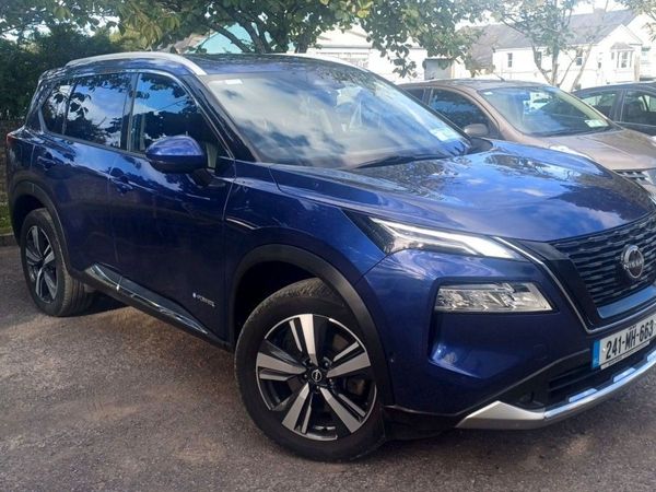 Nissan X-Trail SUV, Petrol Hybrid, 2024, Blue