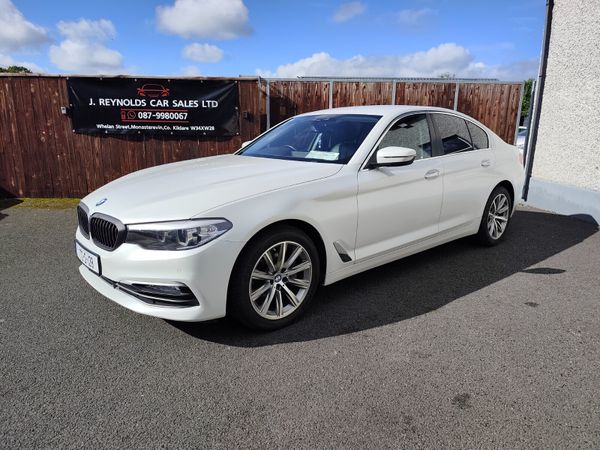 BMW 5-Series Saloon, Diesel, 2017, White