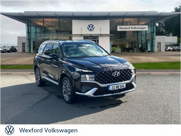 Hyundai Santa Fe SUV, Petrol Plug-in Hybrid, 2021, Black