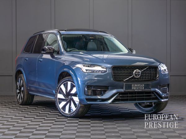 Volvo XC90 SUV, Petrol Plug-in Hybrid, 2024, Blue