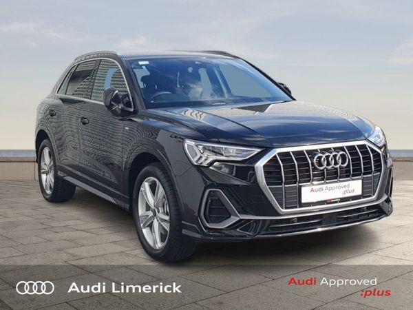 Audi Q3 SUV, Petrol Plug-in Hybrid, 2024, Black
