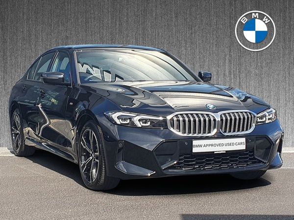 BMW 3-Series Saloon, Petrol Plug-in Hybrid, 2025, Black