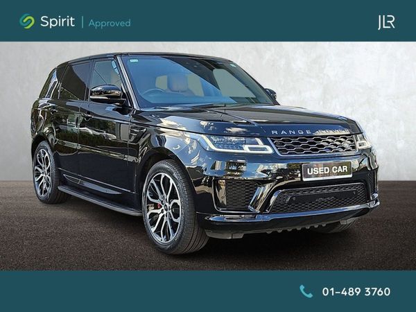 Land Rover Range Rover Sport SUV, Petrol Plug-in Hybrid, 2020, Black