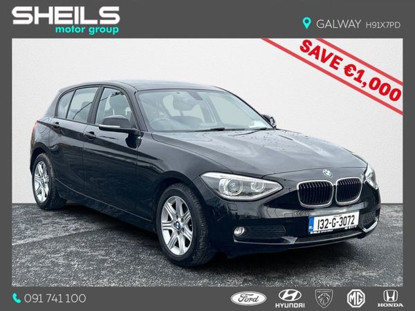 BMW 1-Series Hatchback, Petrol, 2013, Black