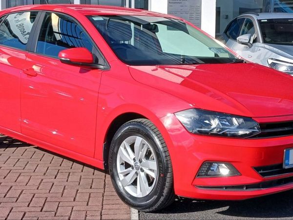 Volkswagen Polo Hatchback, Petrol, 2019, Red