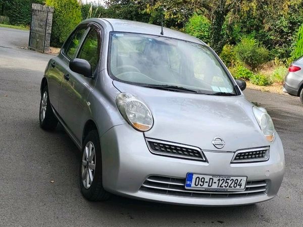 Nissan March Hatchback, Petrol, 2009, Silver