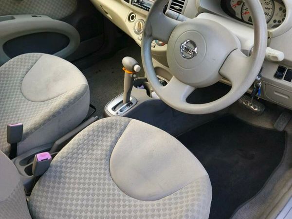 Nissan March Hatchback, Petrol, 2009, Silver