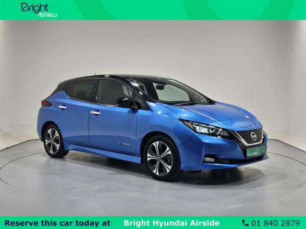 Nissan Leaf Hatchback, Electric, 2021, Blue