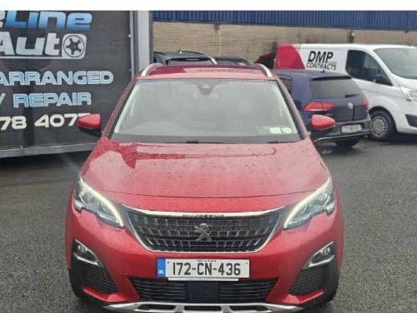 Peugeot 3008 SUV, Diesel, 2017, Red