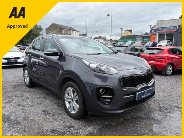 Kia Sportage Estate, Diesel, 2017, Silver