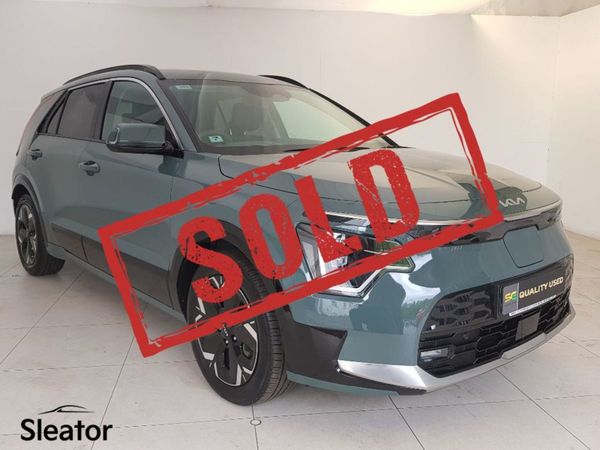 Kia Niro MPV, Electric, 2022, Green