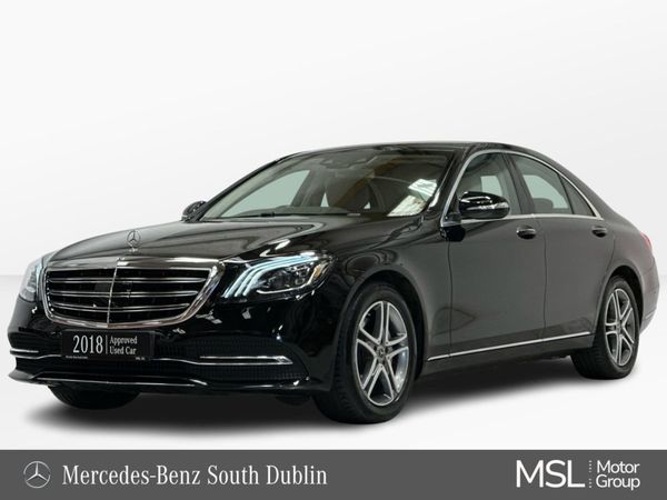 Mercedes-Benz S-Class Saloon, Diesel, 2018, Black