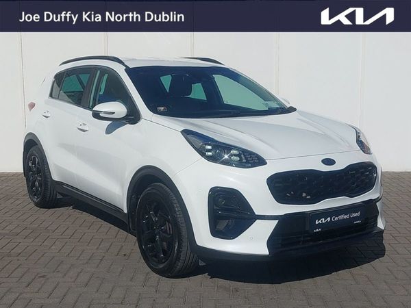 Kia Sportage SUV, Diesel Hybrid, 2021, White