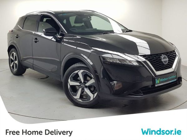 Nissan Qashqai MPV, Petrol Hybrid, 2023, Black