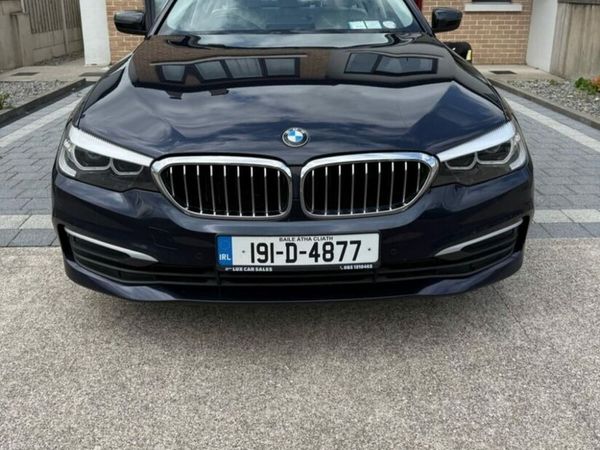 BMW 5-Series Saloon, Diesel, 2019, Blue