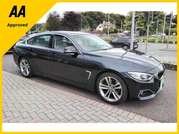 BMW 4-Series Saloon, Diesel, 2015, Blue
