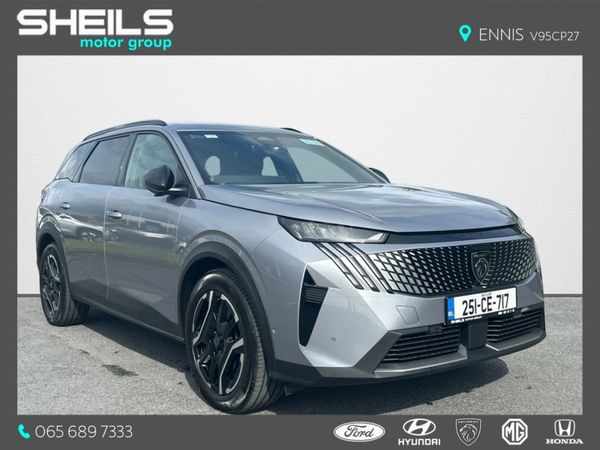Peugeot 5008 MPV, Electric, 2025, Grey