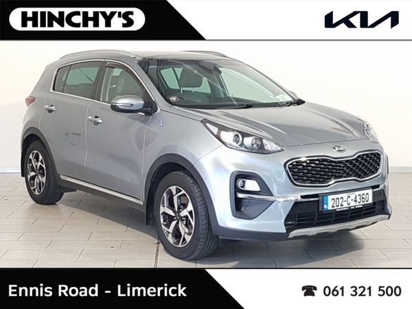Kia Sportage SUV, Diesel Hybrid, 2020, Grey