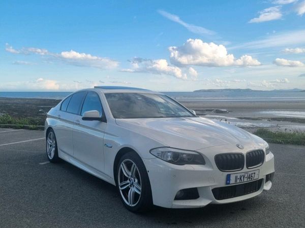 BMW 5-Series Saloon, Diesel, 2011, White