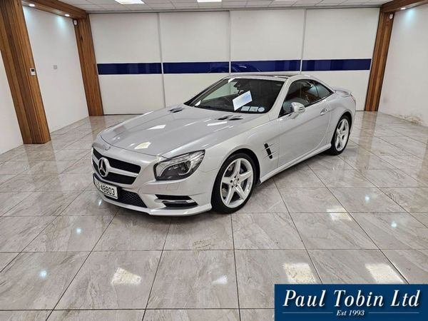 Mercedes-Benz SL-Class Cabriolet, Petrol, 2016, Silver