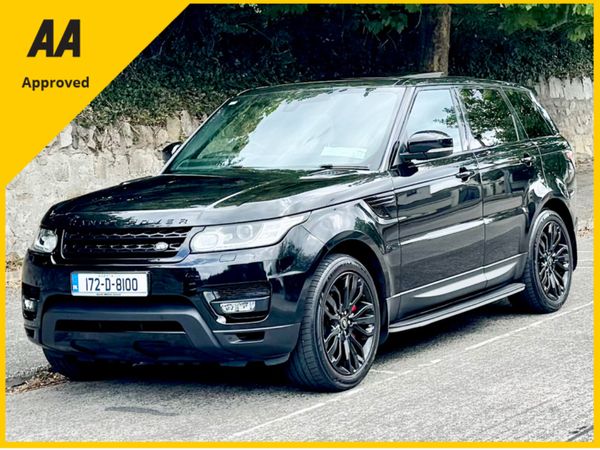 Land Rover Range Rover Sport SUV, Diesel, 2017, Black