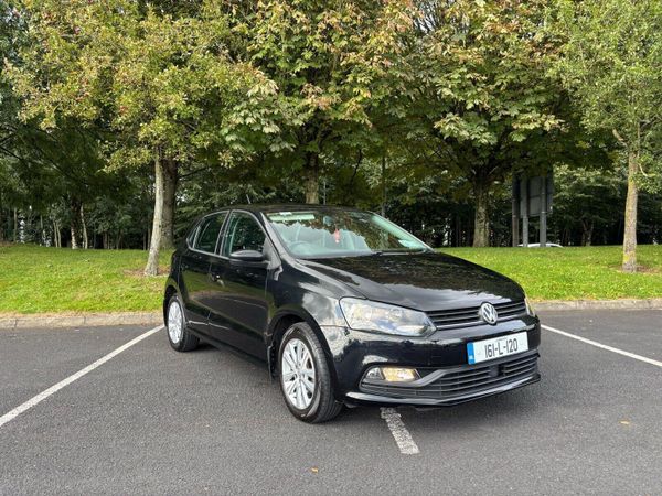 Volkswagen Polo Hatchback, Petrol, 2016, Black