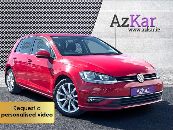 Volkswagen Golf Hatchback, Diesel, 2019, Red