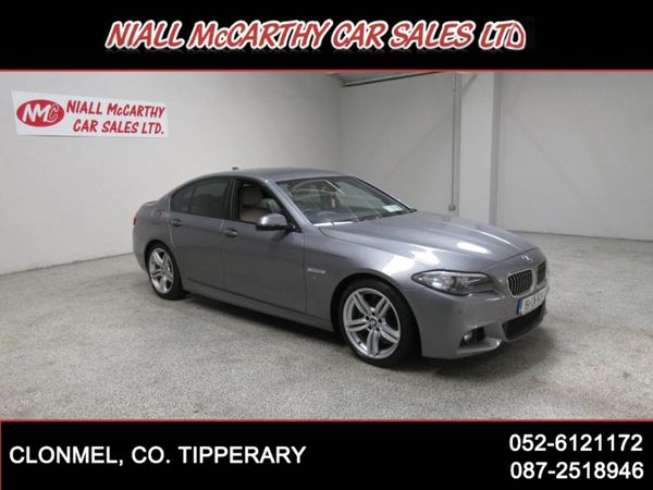 BMW 5-Series Saloon, Diesel, 2015, Grey