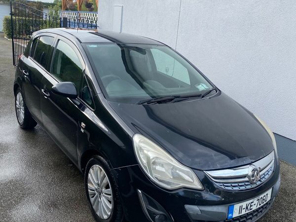 Vauxhall Corsa Hatchback, Diesel, 2011, Black