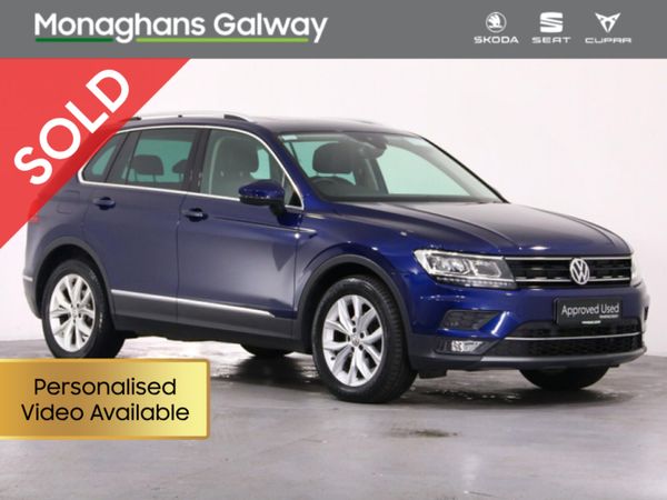 Volkswagen Tiguan Estate, Diesel, 2020, Blue