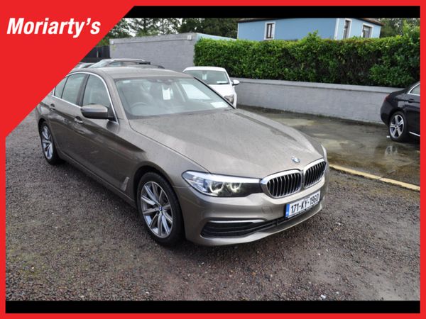 BMW 5-Series Saloon, Diesel, 2017, Gold