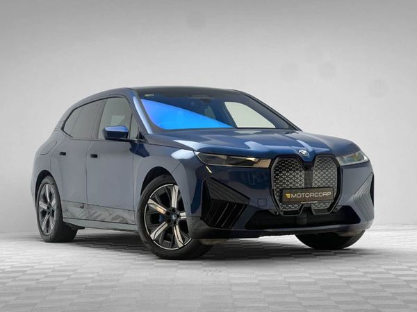BMW iX SUV, Electric, 2022, Blue