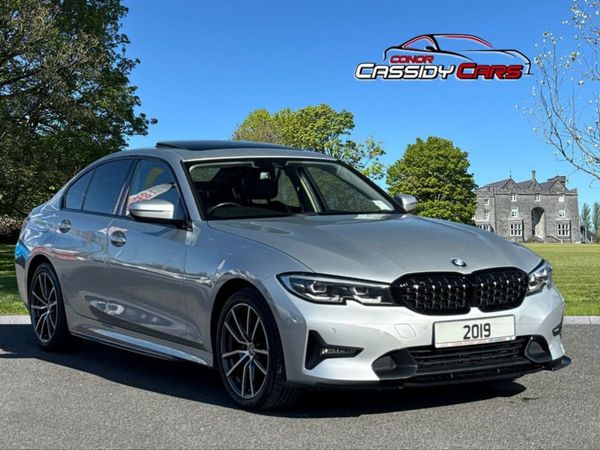 BMW 3-Series Saloon, Diesel, 2019, Silver