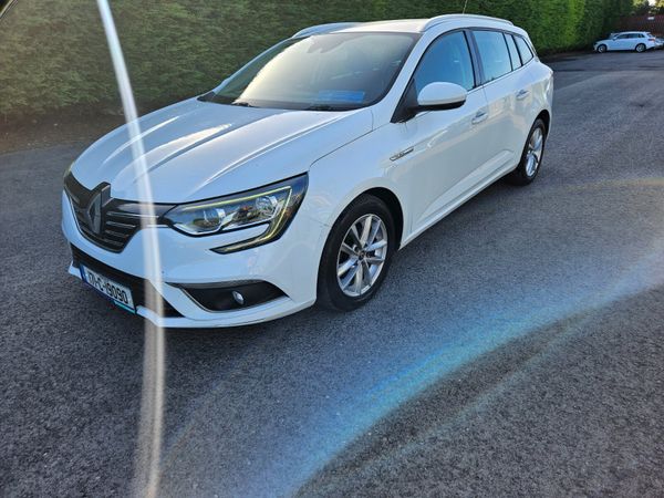 Renault Megane Estate, Diesel, 2017, White