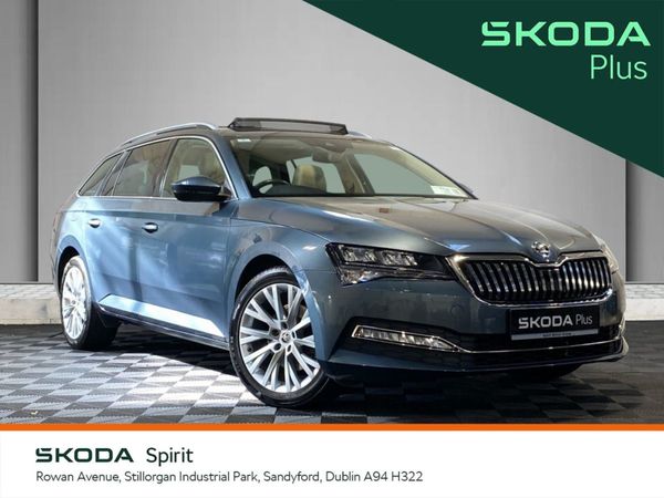 Skoda Superb Estate, Petrol, 2020, Grey