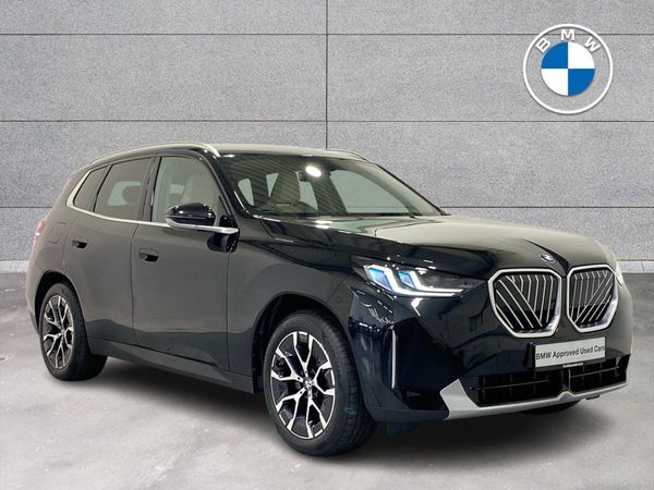 BMW X3 SUV, Petrol Plug-in Hybrid, 2025, Black
