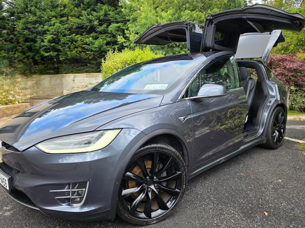 Tesla Model X MPV, Electric, 2020, Grey