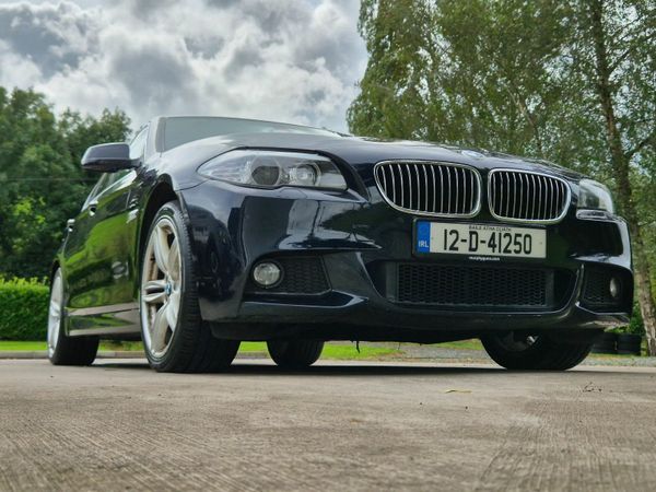 BMW 5-Series Saloon, Diesel, 2012, Black